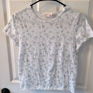 Girls Dainty Print T-shirt